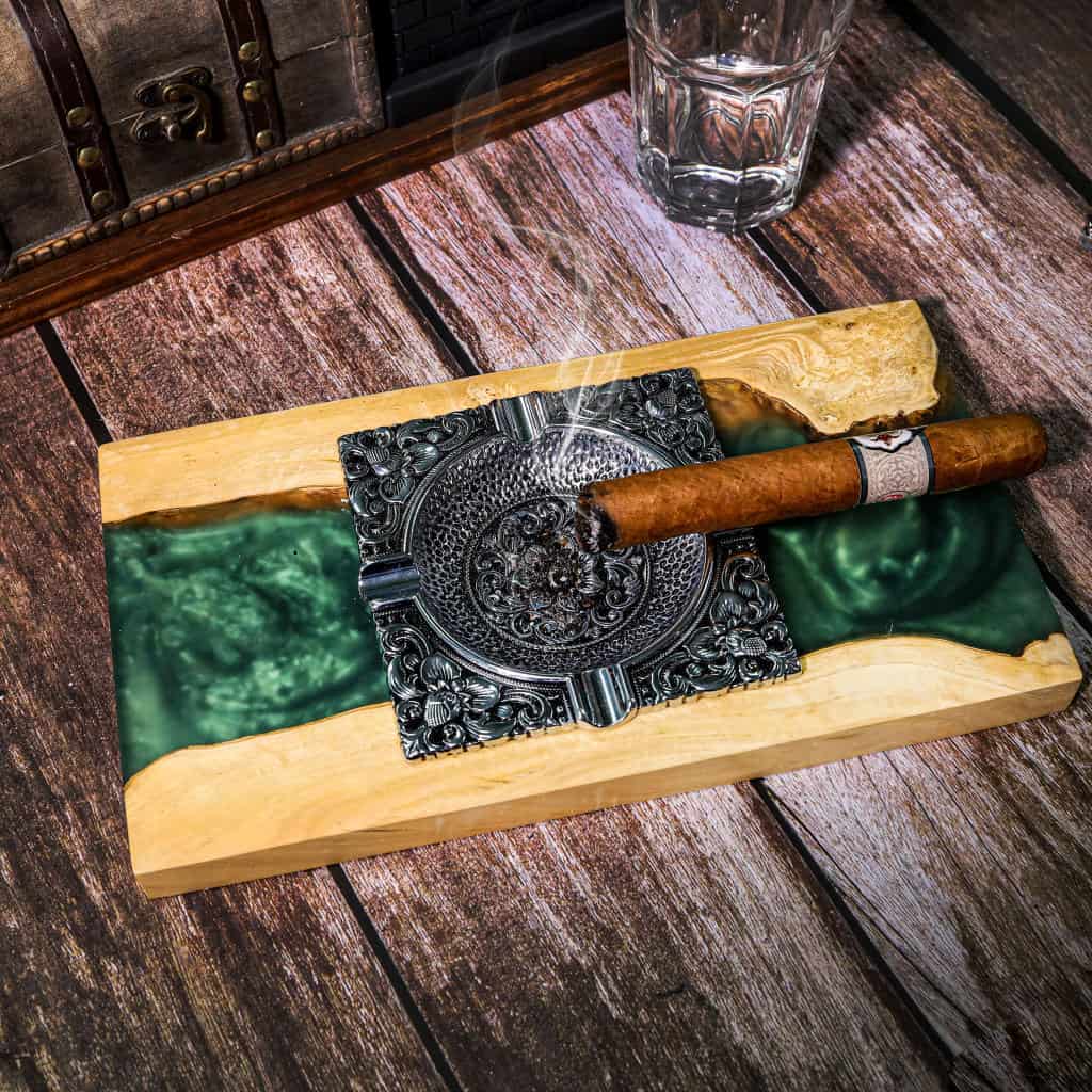 Green River Resin Wood Ashtray
