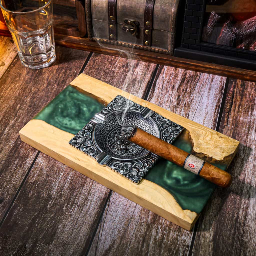 Green River Resin Wood Ashtray