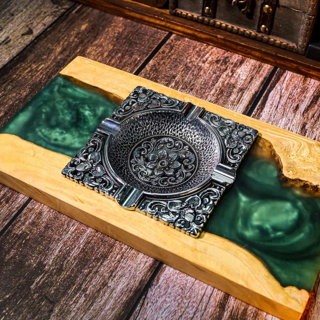 Green River Resin Wood Ashtray