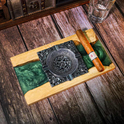 Green River Resin Wood Ashtray