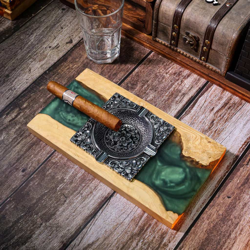 Green River Resin Wood Ashtray
