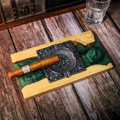 Green River Resin Wood Ashtray
