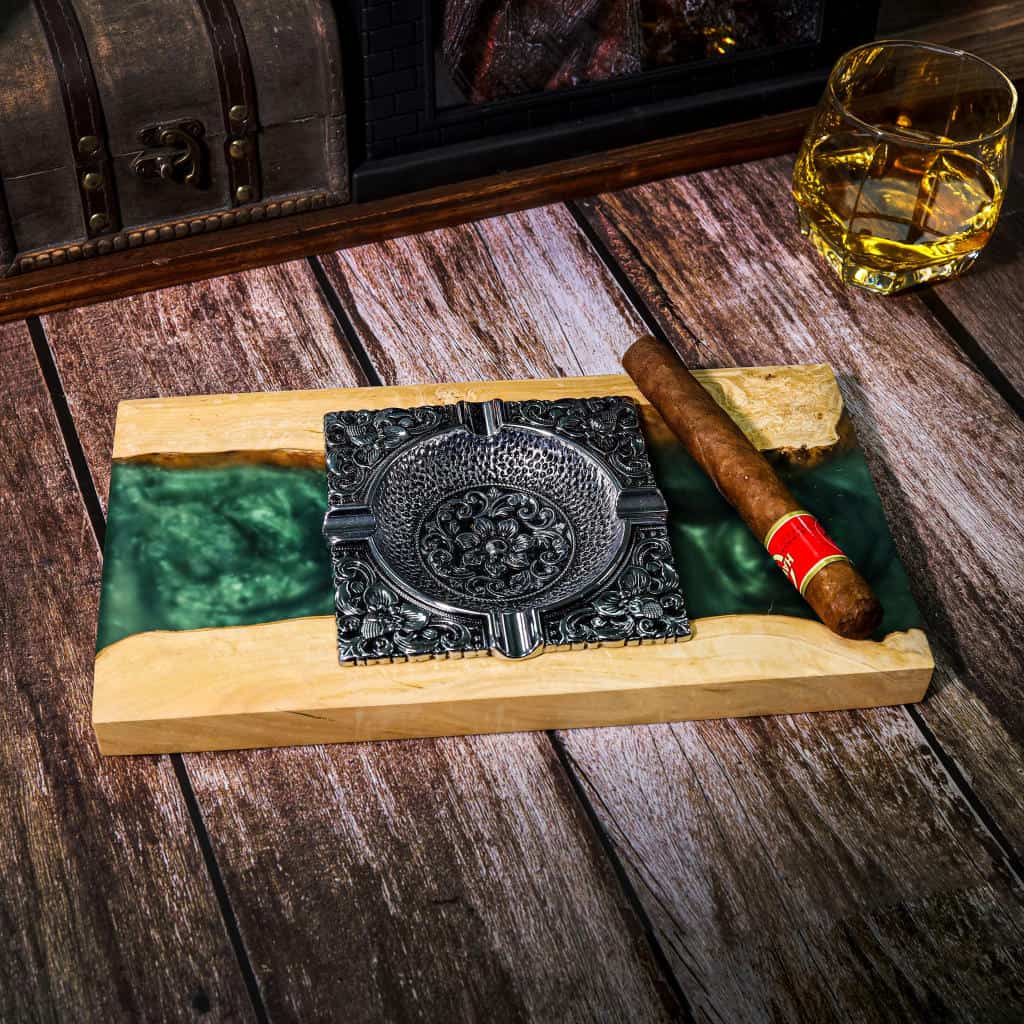Green River Resin Wood Ashtray