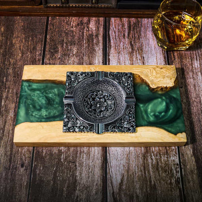Green River Resin Wood Ashtray