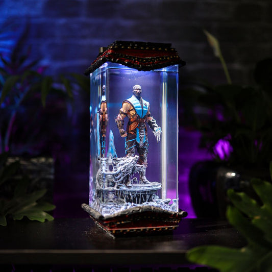 Icy Warrior Resin Gaming Lamp