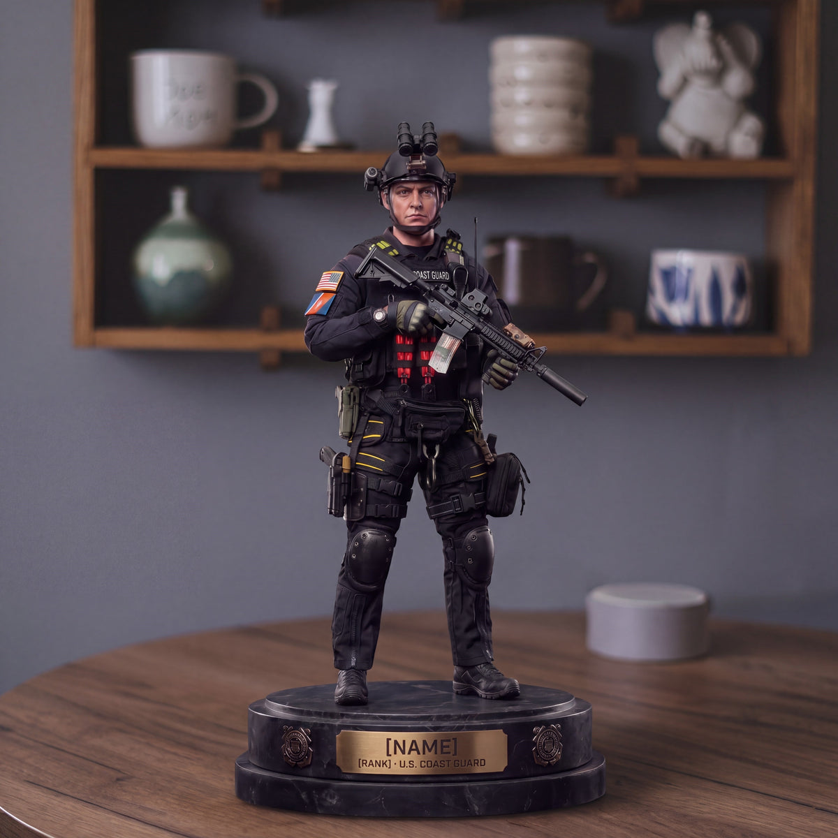 Custom U.S. Coast Guard Figure