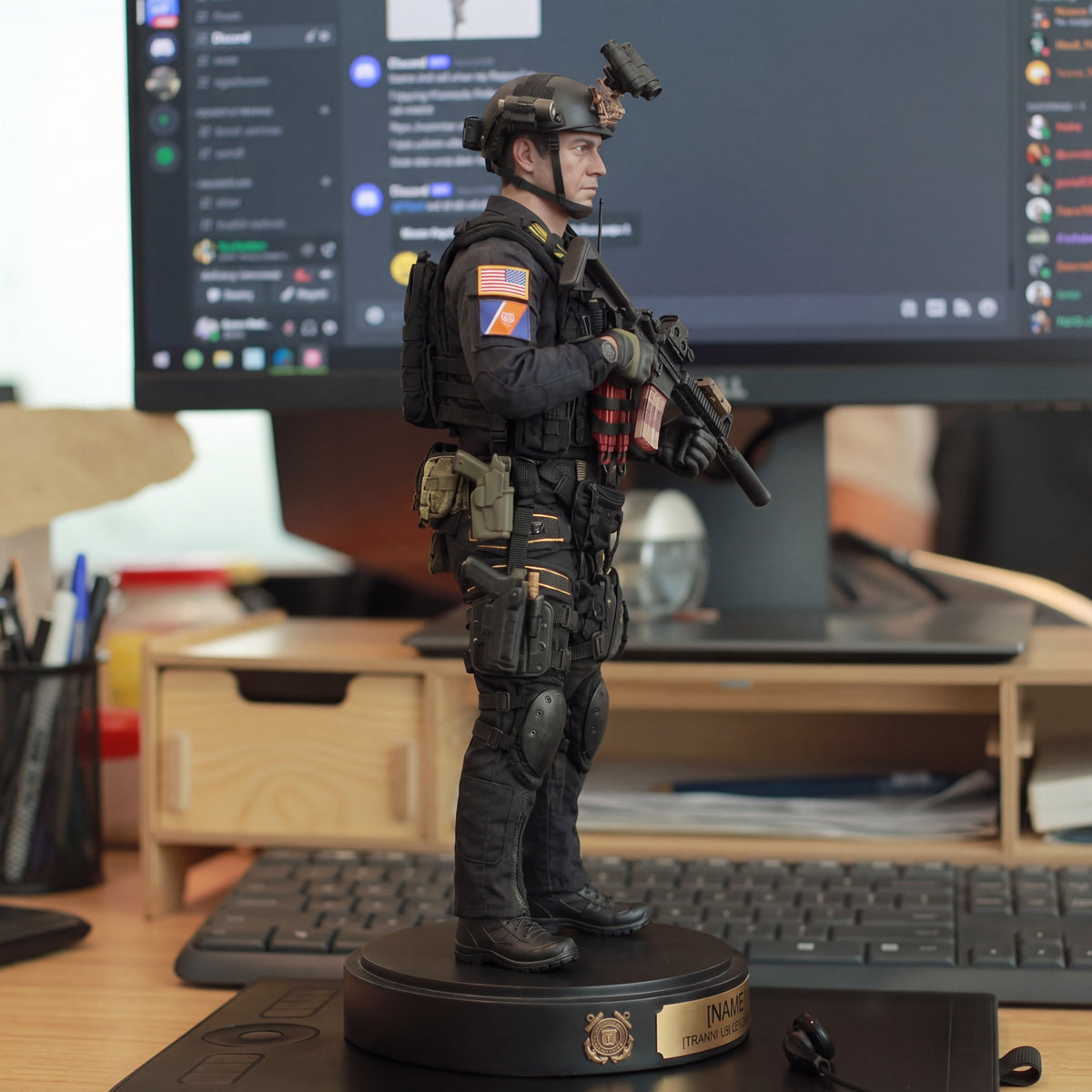 Custom U.S. Coast Guard Figure