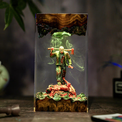 Michael & Jason Halloween Lamp