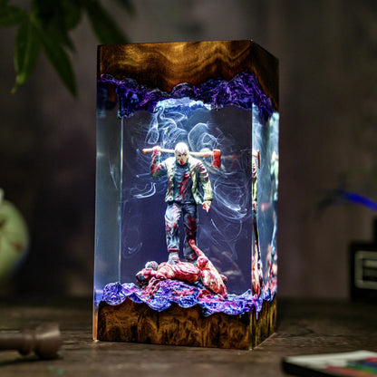 Chained Jason Voorhees Friday the 13th Halloween Lamp