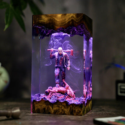 Jason Voorhees Friday the 13th Halloween Lamp