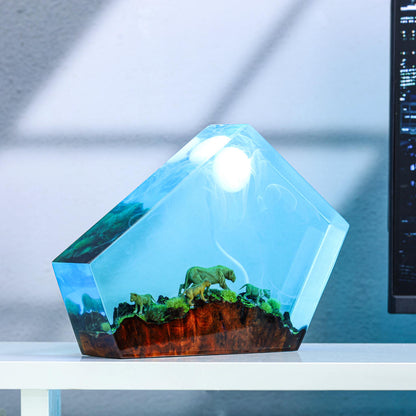 Lion Family Lamp(ẩn)