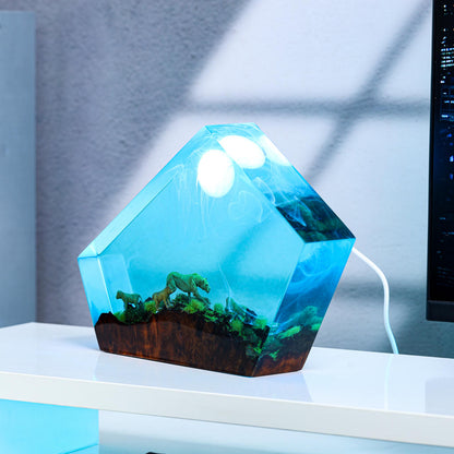 Lion Family Lamp(ẩn)