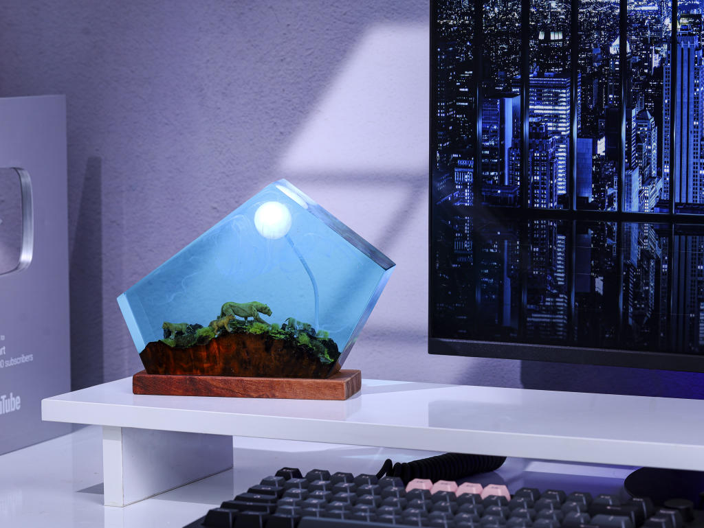 Lion Family Lamp(ẩn)