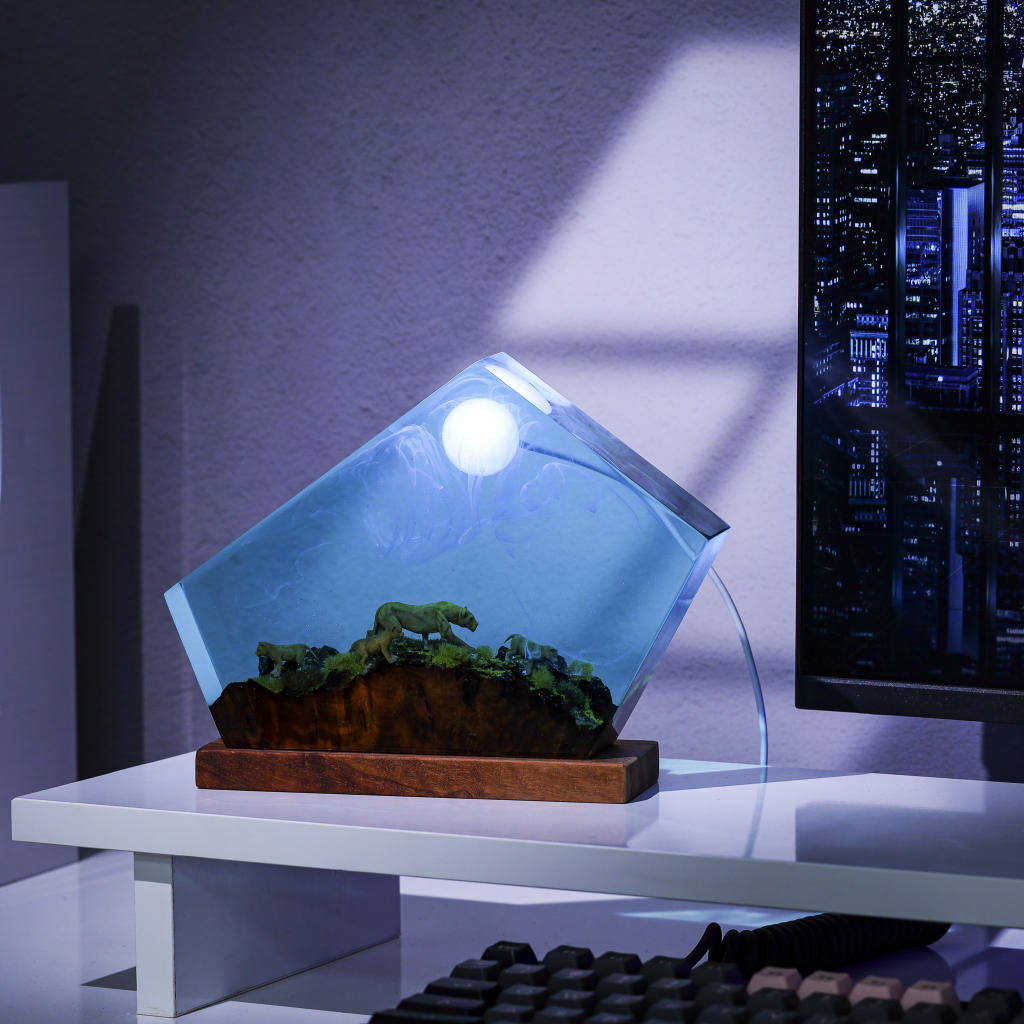 Lion Family Lamp(ẩn)
