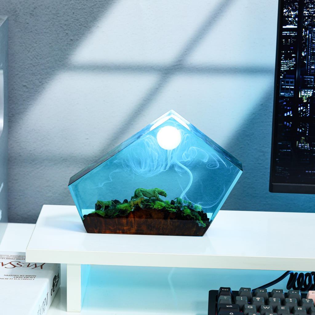 Lion Family Lamp(ẩn)