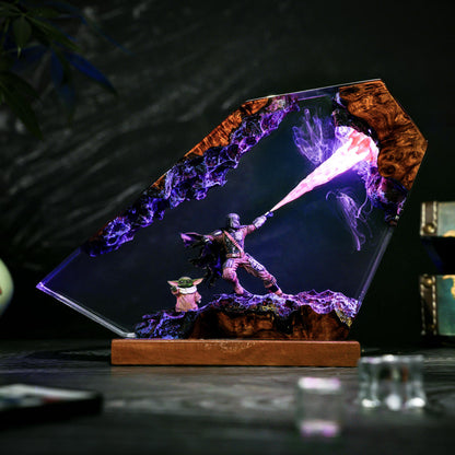 Mandalorian Star Wars Lamp