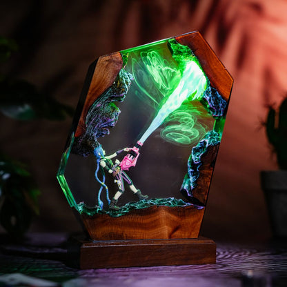 Jinx Arcane League of Legends Lamp