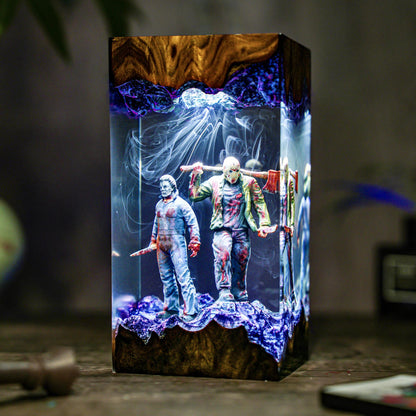 Jason Voorhees Friday the 13th Halloween Lamp