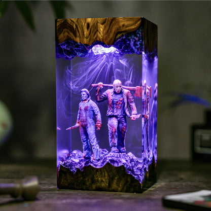 Jason Voorhees Friday the 13th Halloween Lamp