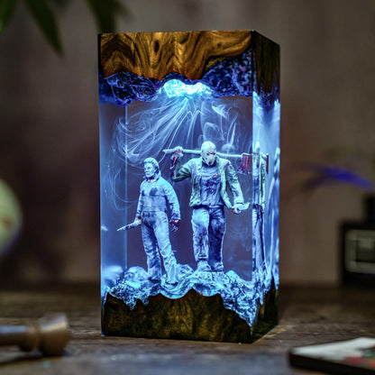 Jason Voorhees Friday the 13th Halloween Lamp