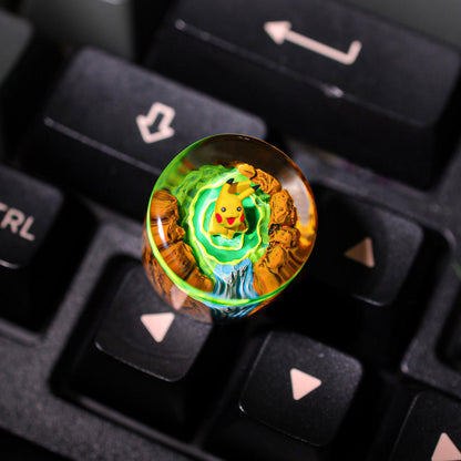 Pikachu Pokémon Keyboard Knob