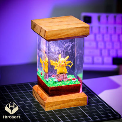 Pikachu Pokemon Resin Lamp Ver 2