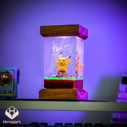 Pikachu Pokemon Resin Lamp Ver 2