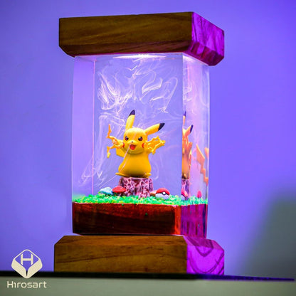 Pikachu Pokemon Resin Lamp Ver 2