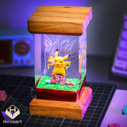 Pikachu Pokemon Resin Lamp Ver 2