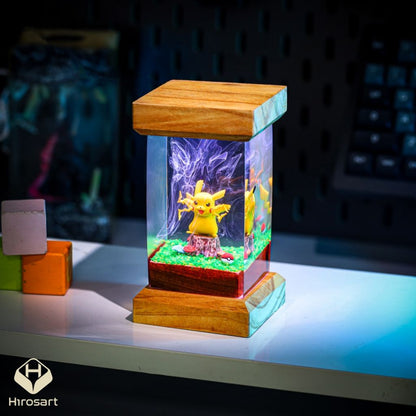 Pikachu Pokemon Resin Lamp Ver 2