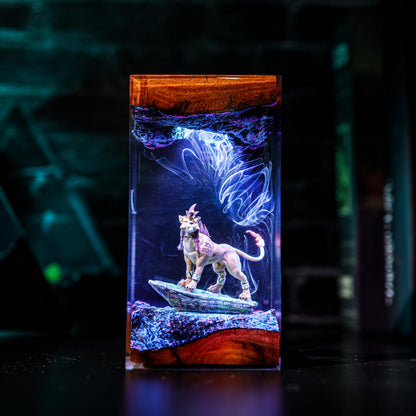 Red XIII Final Fantasy VII Lamp
