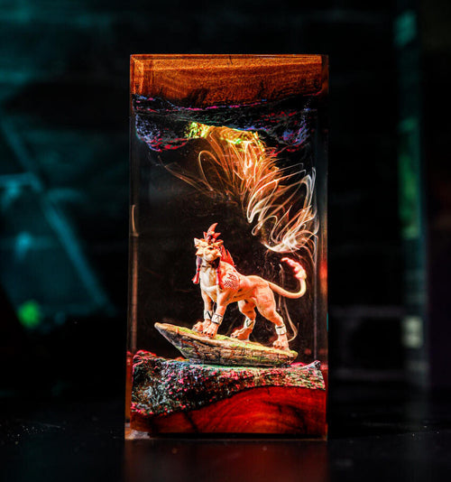 Red XIII Final Fantasy VII Lamp