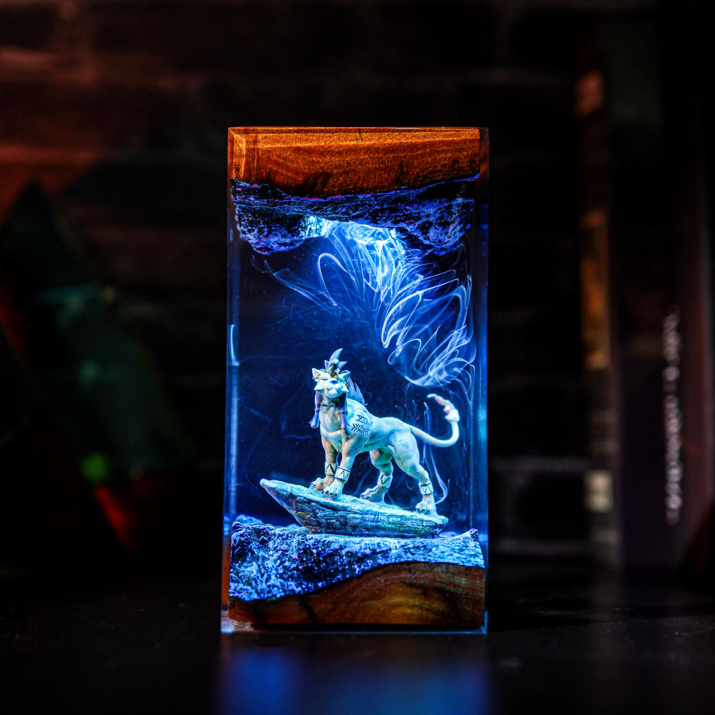Red XIII Final Fantasy VII Lamp