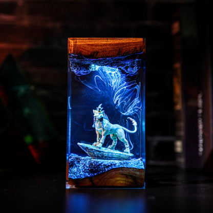 Red XIII Final Fantasy VII Lamp