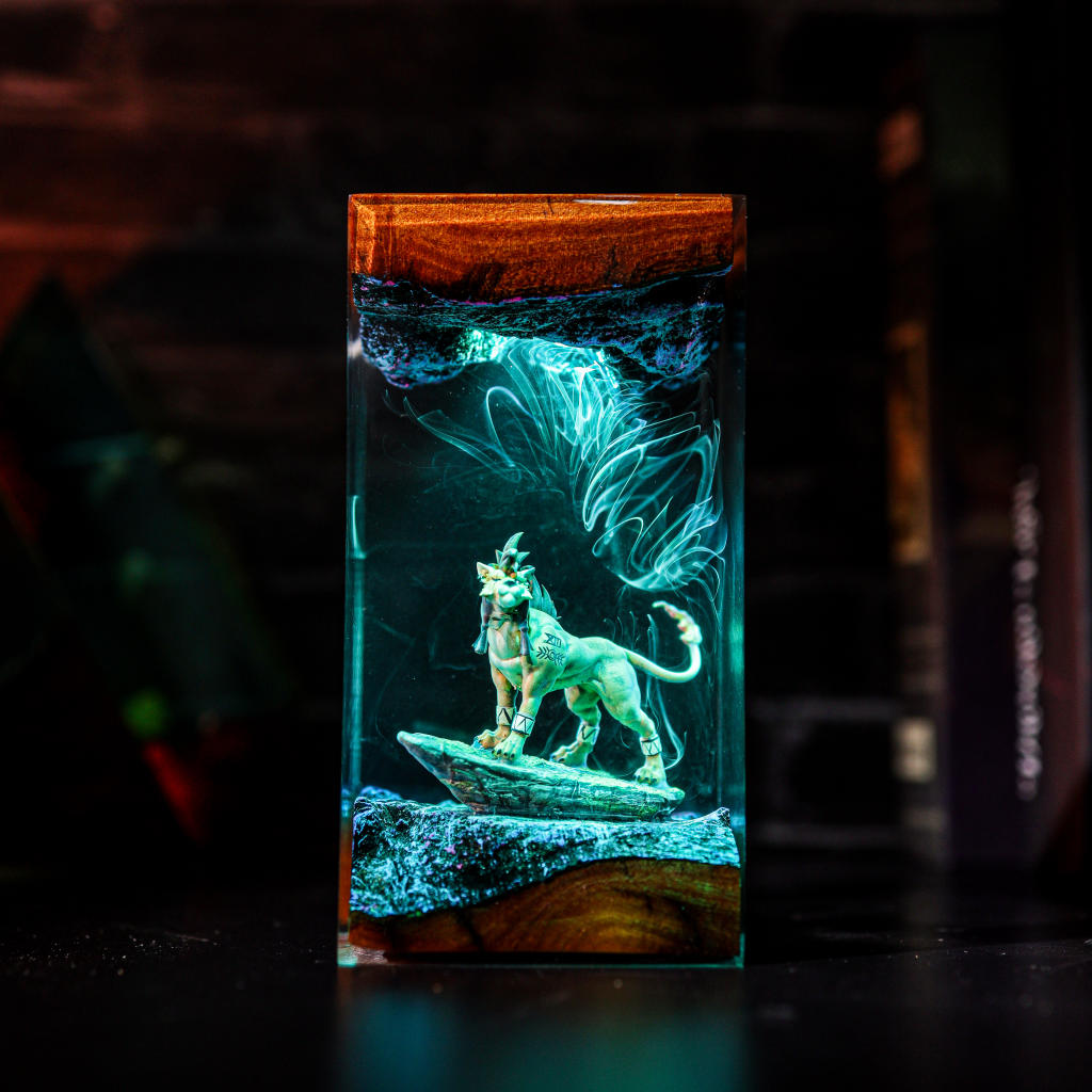 Red XIII Final Fantasy VII Lamp