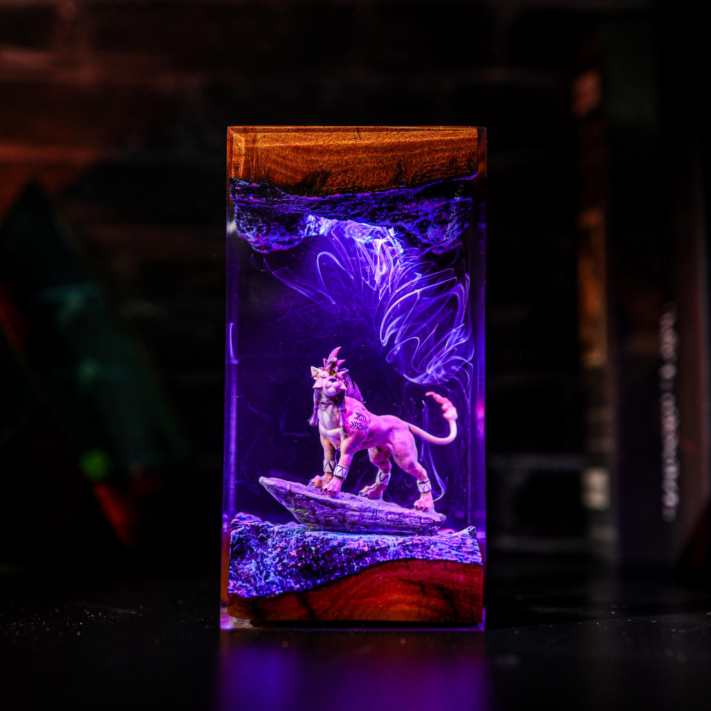 Red XIII Final Fantasy VII Lamp
