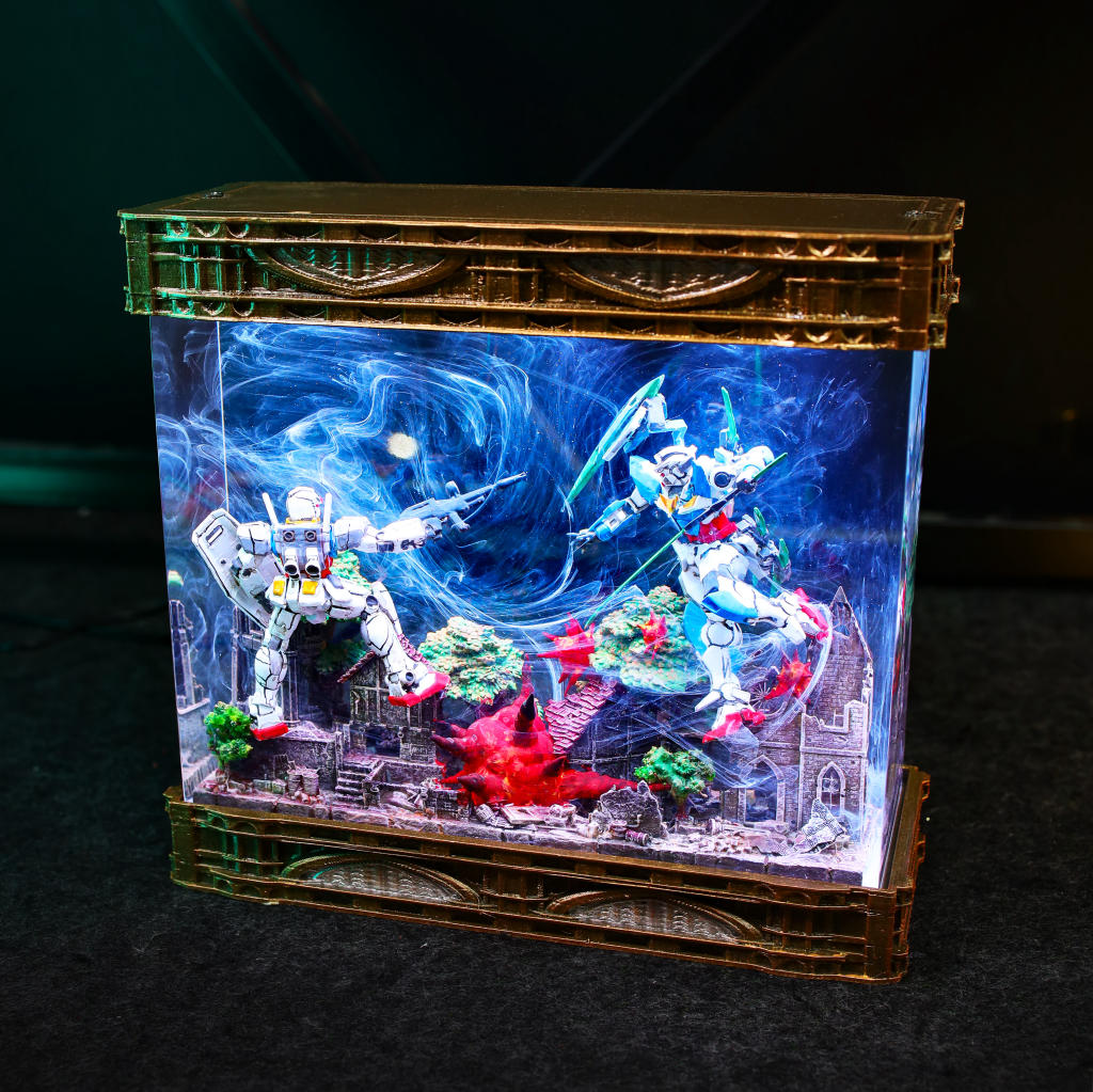 RX-78-2 Gundam Battle Diorama Lamp