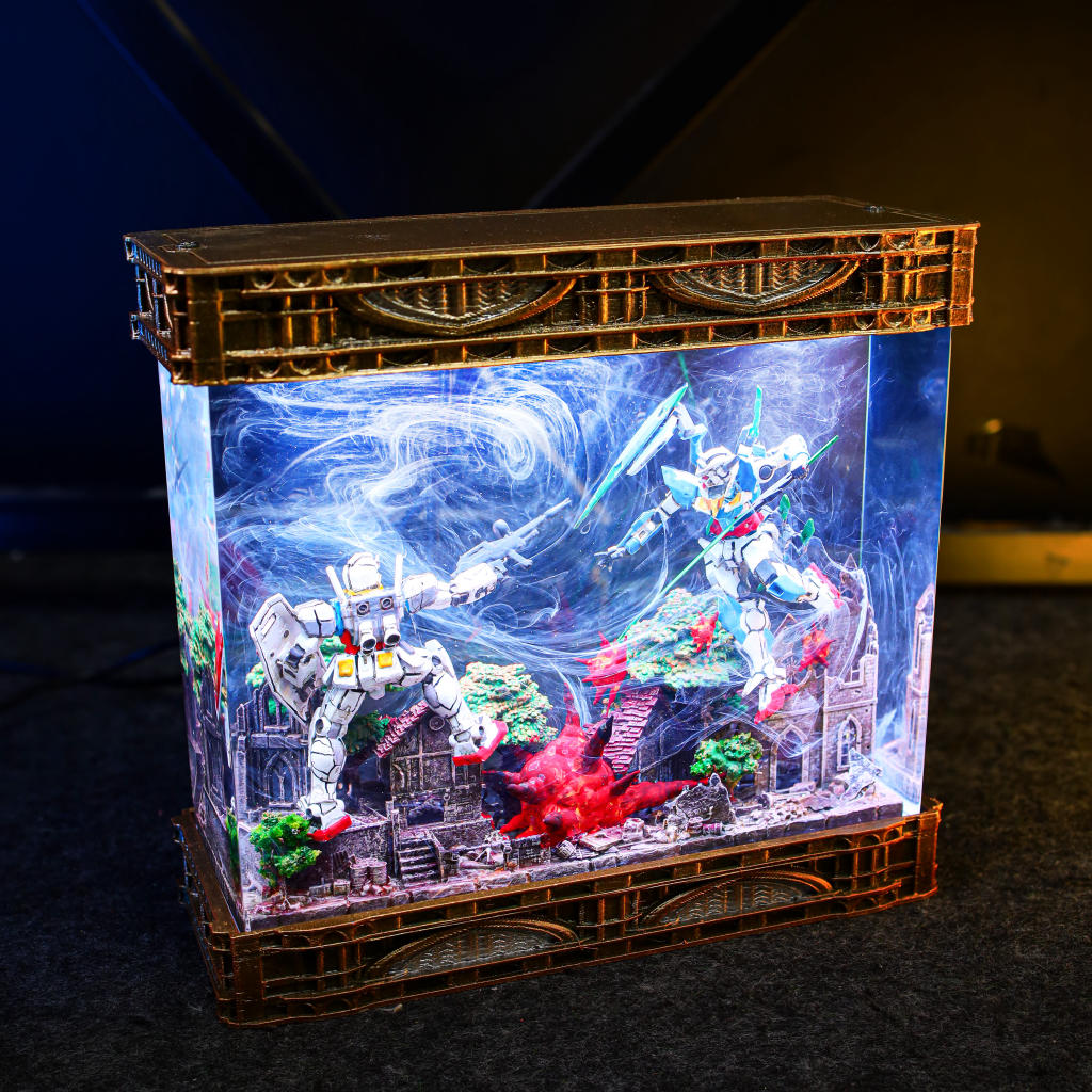 RX-78-2 Gundam Battle Diorama Lamp