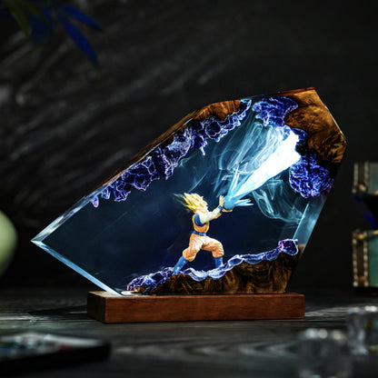 Energy Blast Super A.nime Warrior Resin Lamp Ver 1
