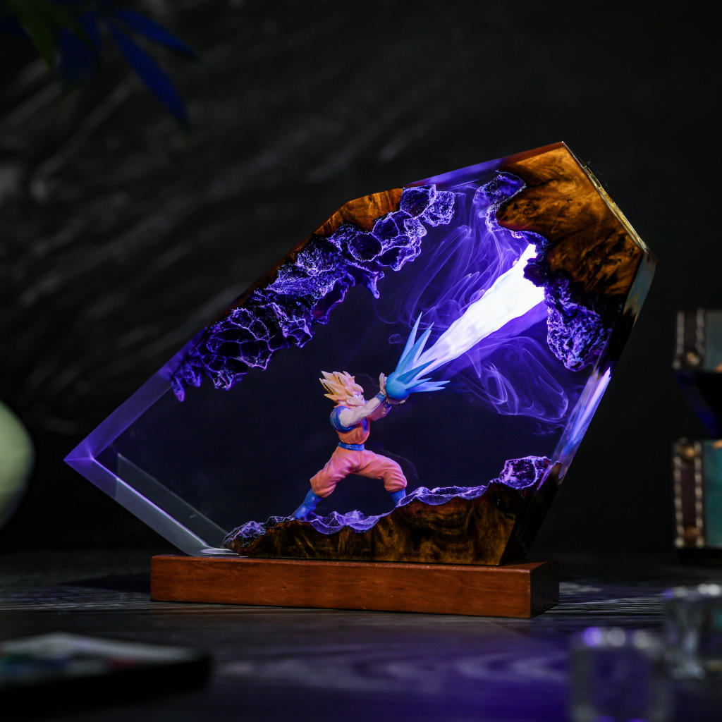 Energy Blast Super A.nime Warrior Resin Lamp Ver 1