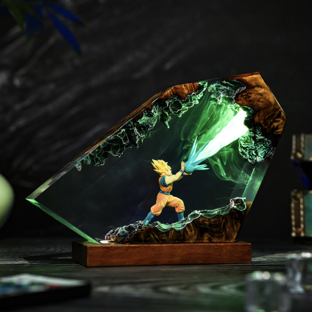Energy Blast Super A.nime Warrior Resin Lamp Ver 1