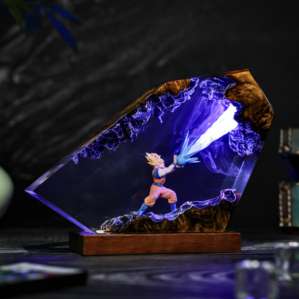Energy Blast Super A.nime Warrior Resin Lamp Ver 1