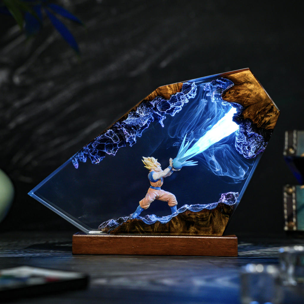 Energy Blast Super A.nime Warrior Resin Lamp Ver 1