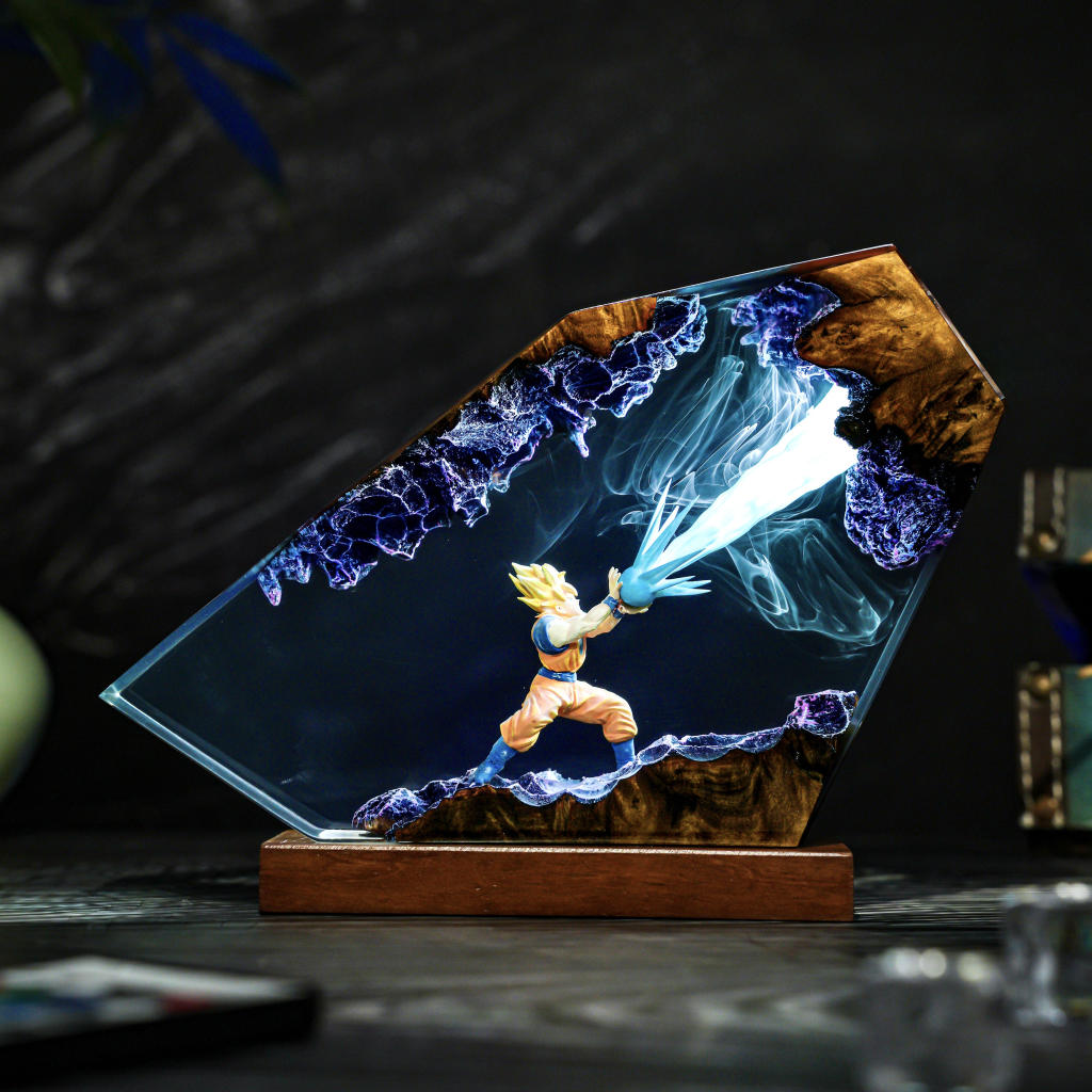 Energy Blast Super A.nime Warrior Resin Lamp Ver 1