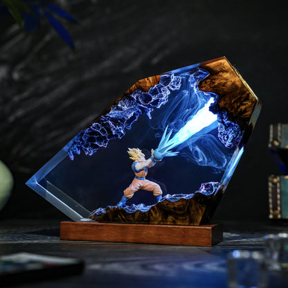 Energy Blast Super A.nime Warrior Resin Lamp Ver 1