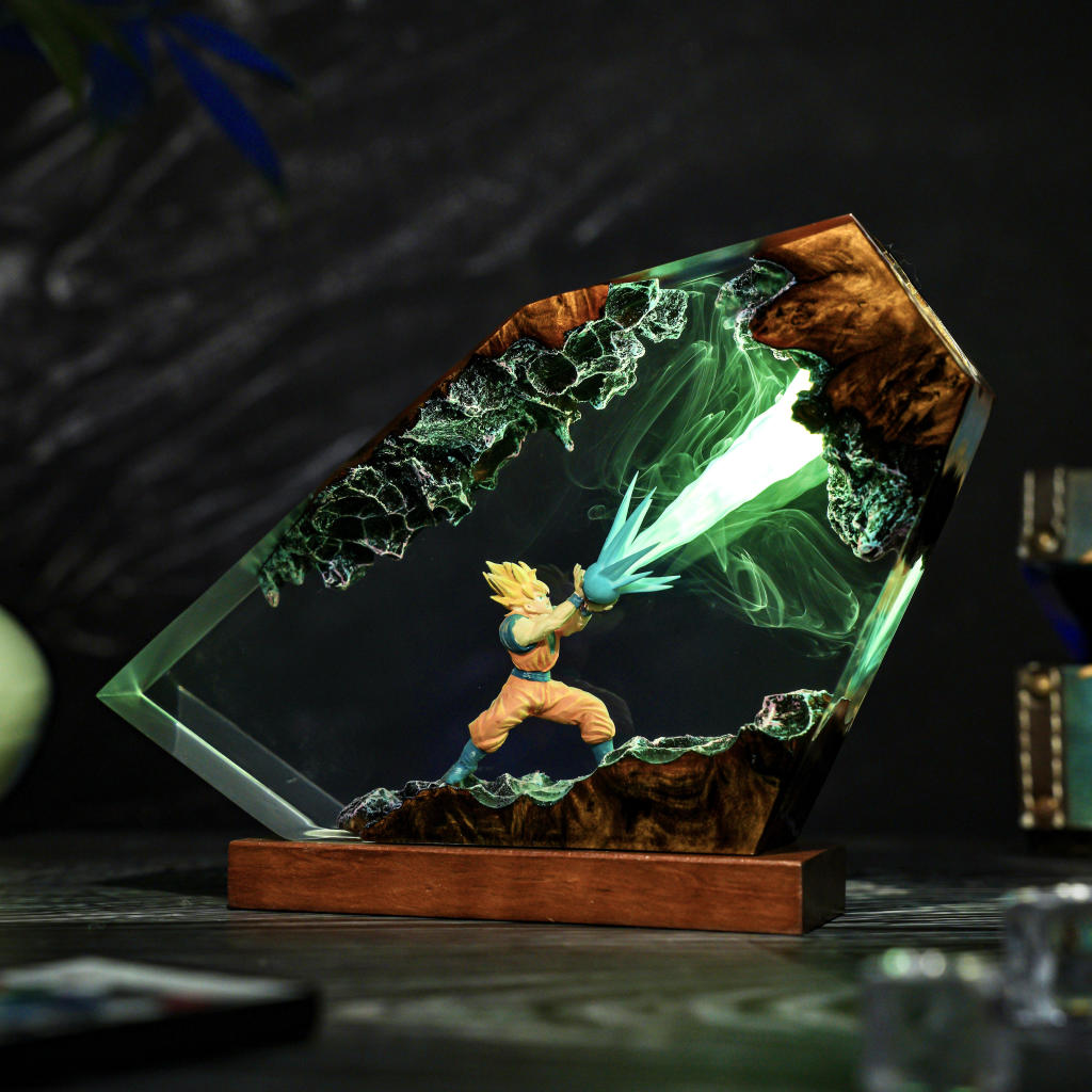 Energy Blast Super A.nime Warrior Resin Lamp Ver 1