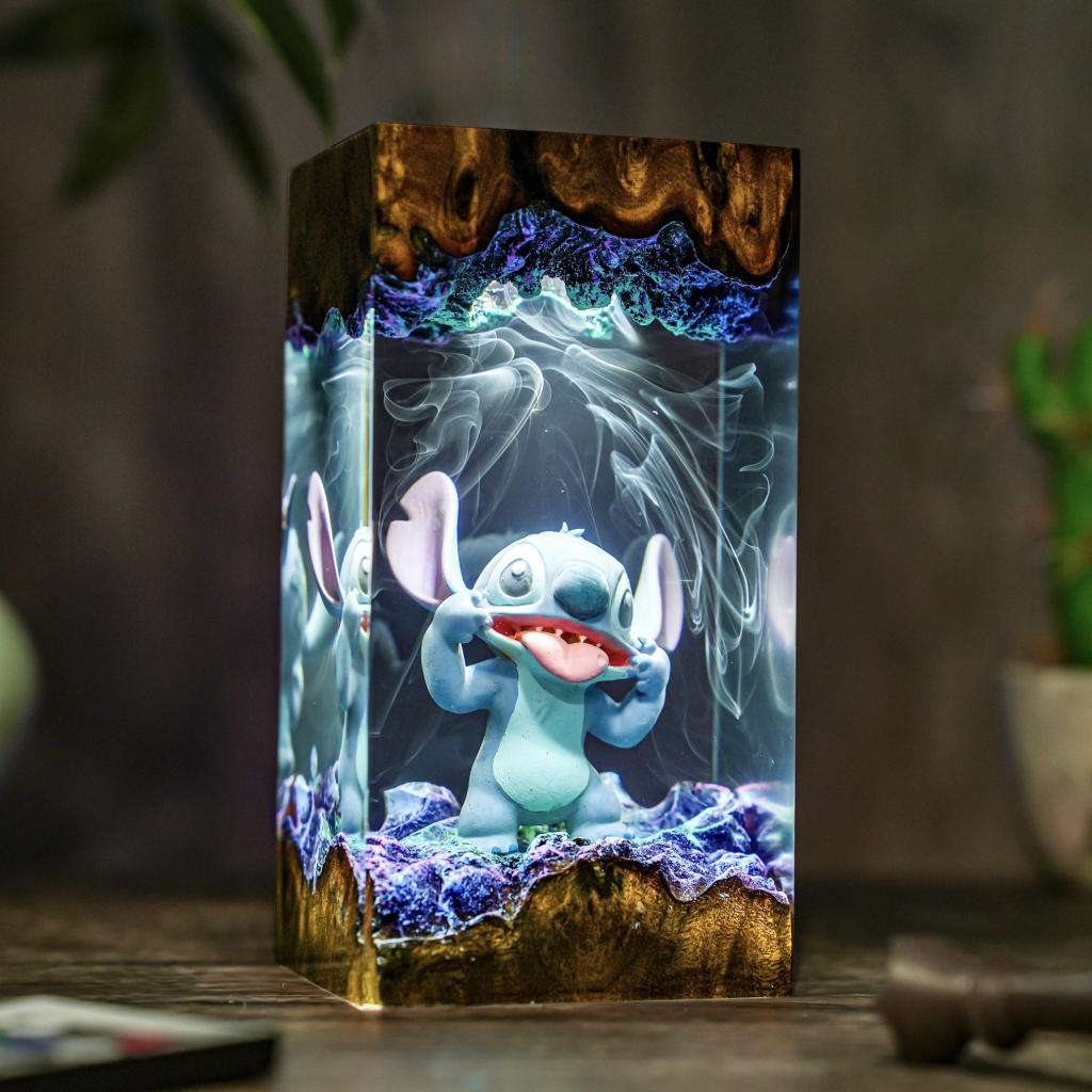 Stitch Epoxy Night Light