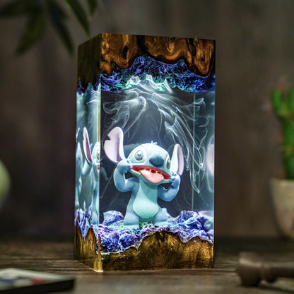 Stitch Epoxy Night Light