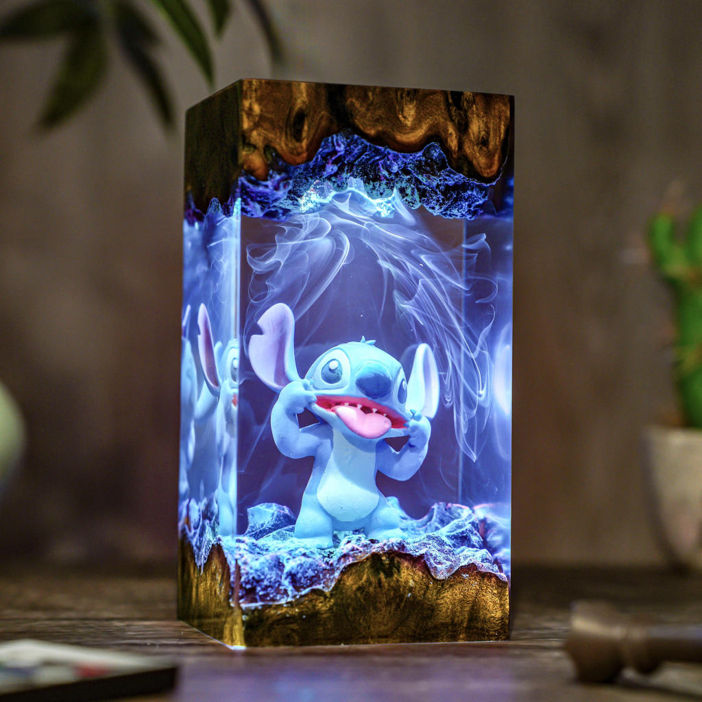 Stitch Epoxy Night Light