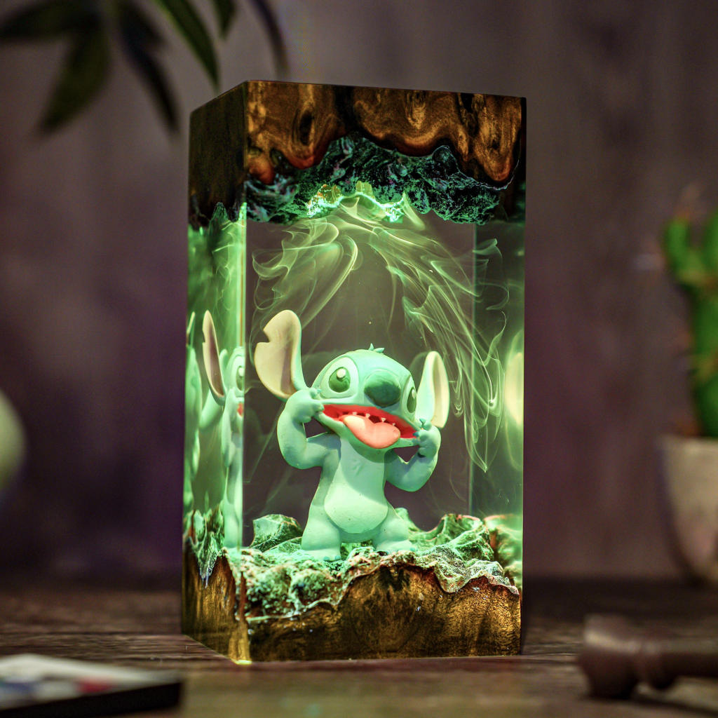 Stitch Epoxy Night Light